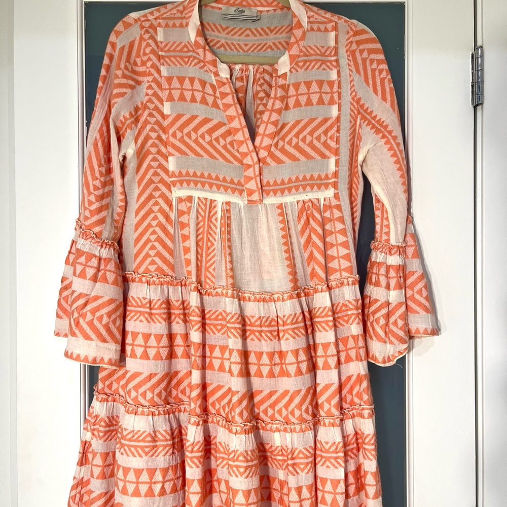 Devotion Twins Embroidered Ella Tunic Dress.